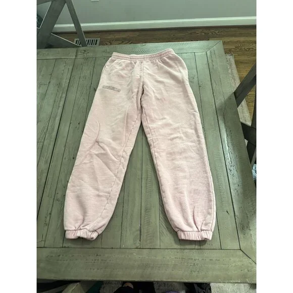 PANGAIA Sakura Pink 365 Track Pants Organic Recycled Cotton Sweatpants Size XS - Picture 4 of 6
